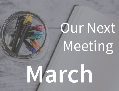 Our Next Meeting | March 30th