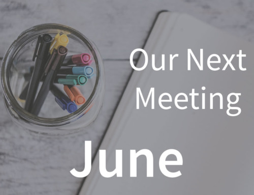 Our Next Meeting | June 8, 2019