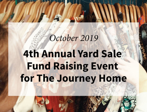 4th Annual YARD SALE Fund Raising Event for The Journey Home